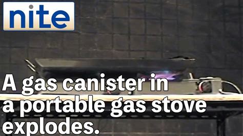 portable gas stove explosion